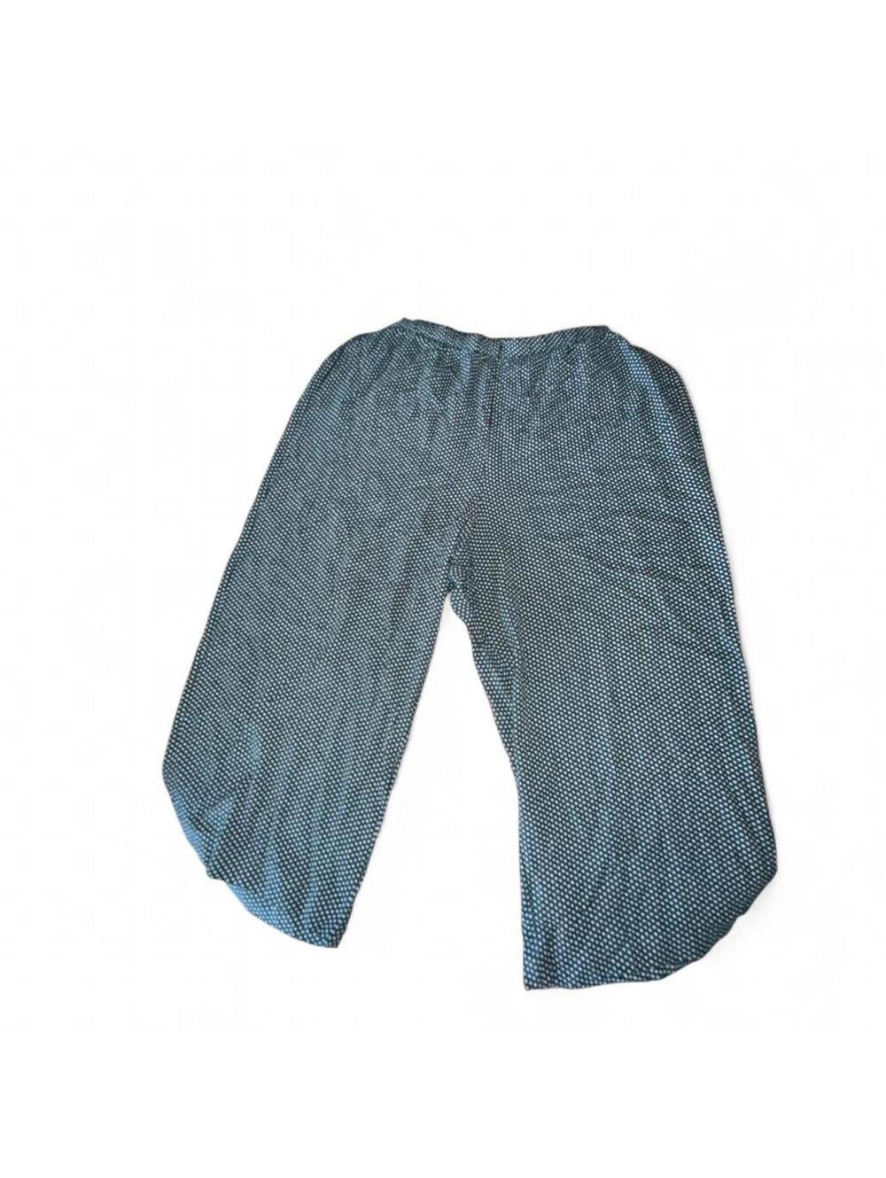 Plus Size Green Cropped Jazz Pants Size 2X